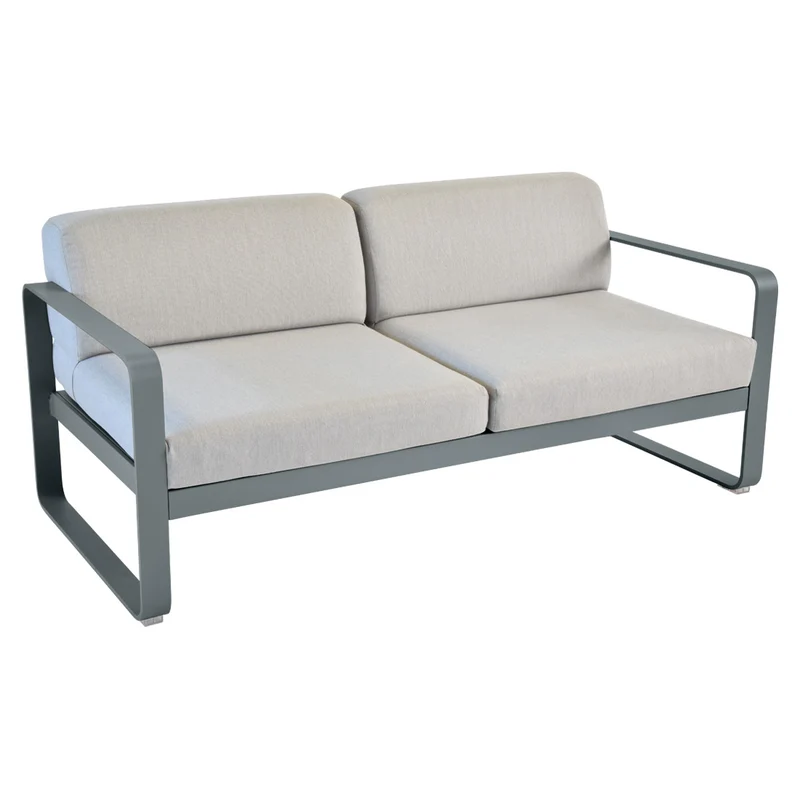Fermob Bellevie Sofa 2-Seater with Premium Cushions
