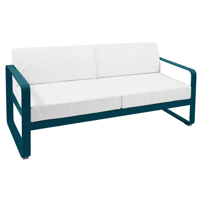 Fermob Bellevie Sofa 2-Seater with Premium Cushions