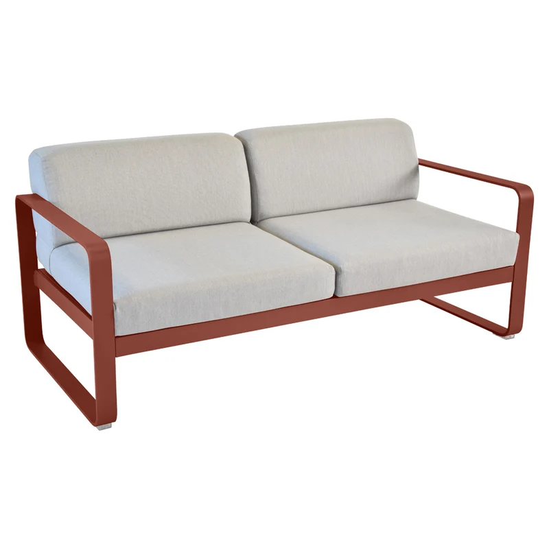 Fermob Bellevie Sofa 2-Seater with Premium Cushions