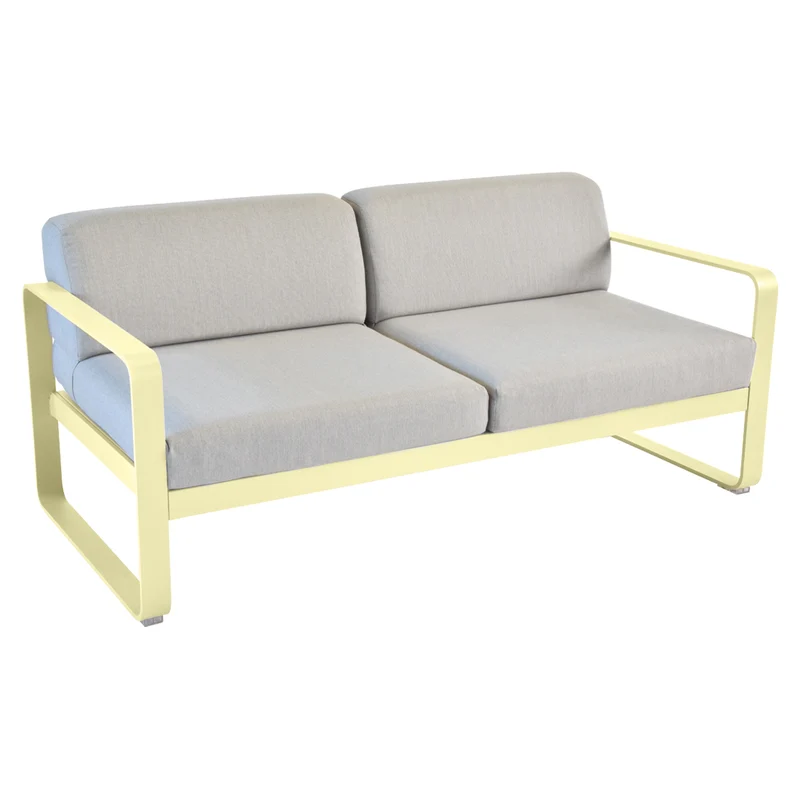 Fermob Bellevie Sofa 2-Seater with Premium Cushions