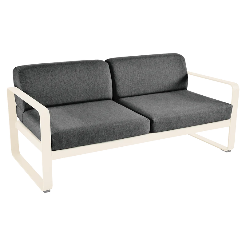 Fermob Bellevie Sofa 2-Seater with Premium Cushions