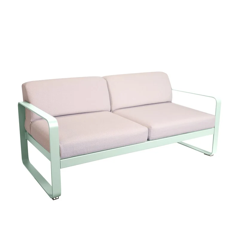 Fermob Bellevie Sofa 2-Seater with Premium Cushions