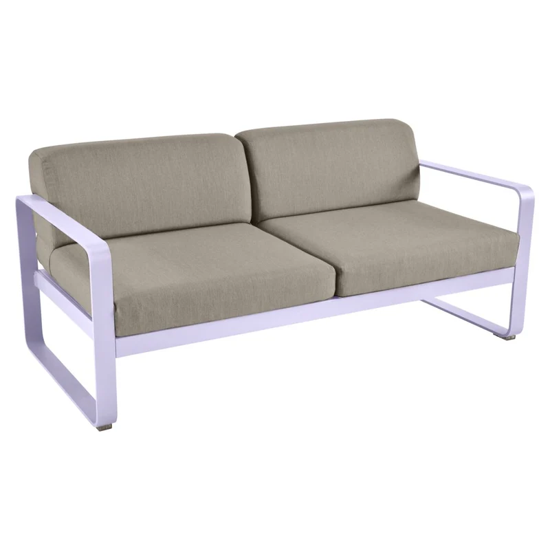 Fermob Bellevie Sofa 2-Seater with Premium Cushions