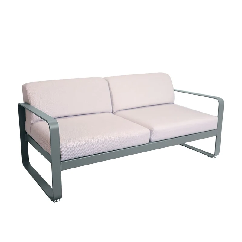 Fermob Bellevie Sofa 2-Seater with Premium Cushions