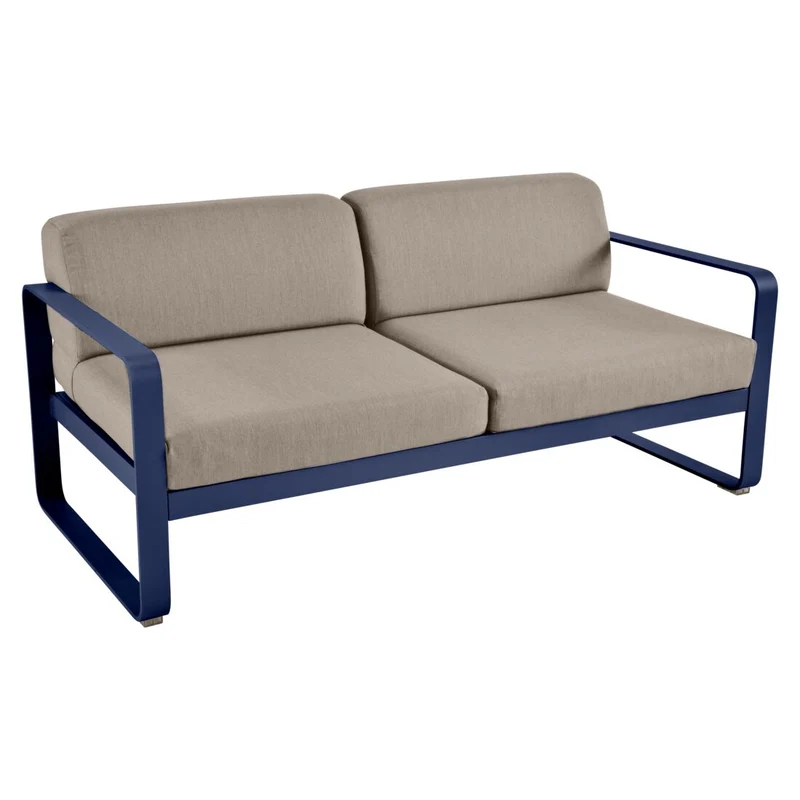 Fermob Bellevie Sofa 2-Seater with Premium Cushions
