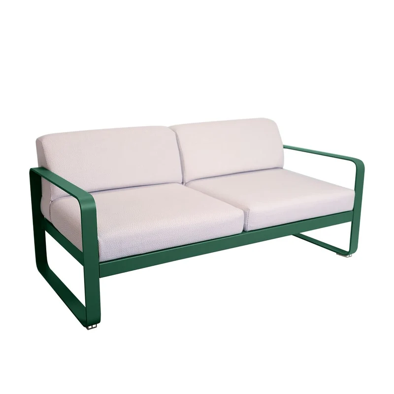 Fermob Bellevie Sofa 2-Seater with Premium Cushions