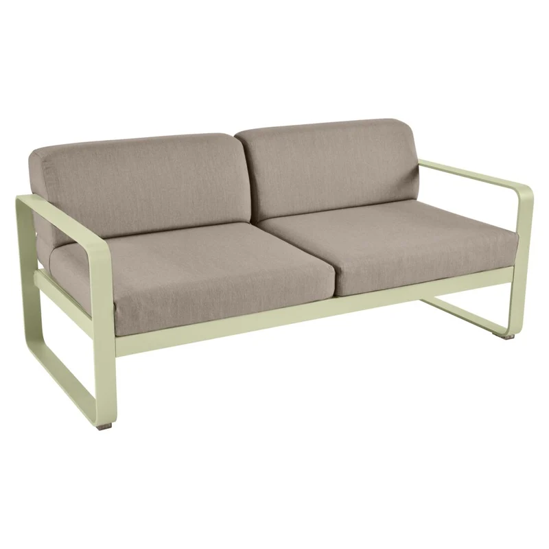Fermob Bellevie Sofa 2-Seater with Premium Cushions