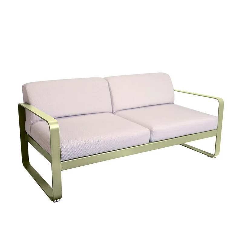 Fermob Bellevie Sofa 2-Seater with Premium Cushions
