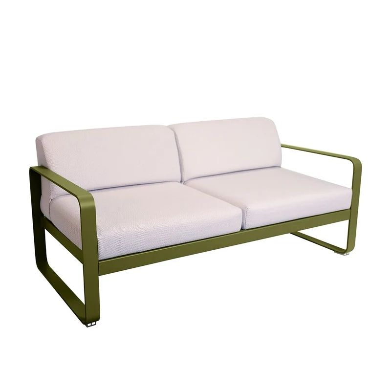 Fermob Bellevie Sofa 2-Seater with Premium Cushions