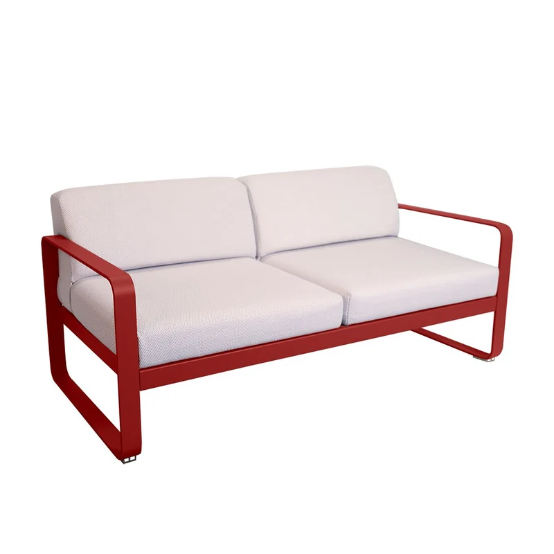 Fermob Bellevie Sofa 2-Seater with Premium Cushions