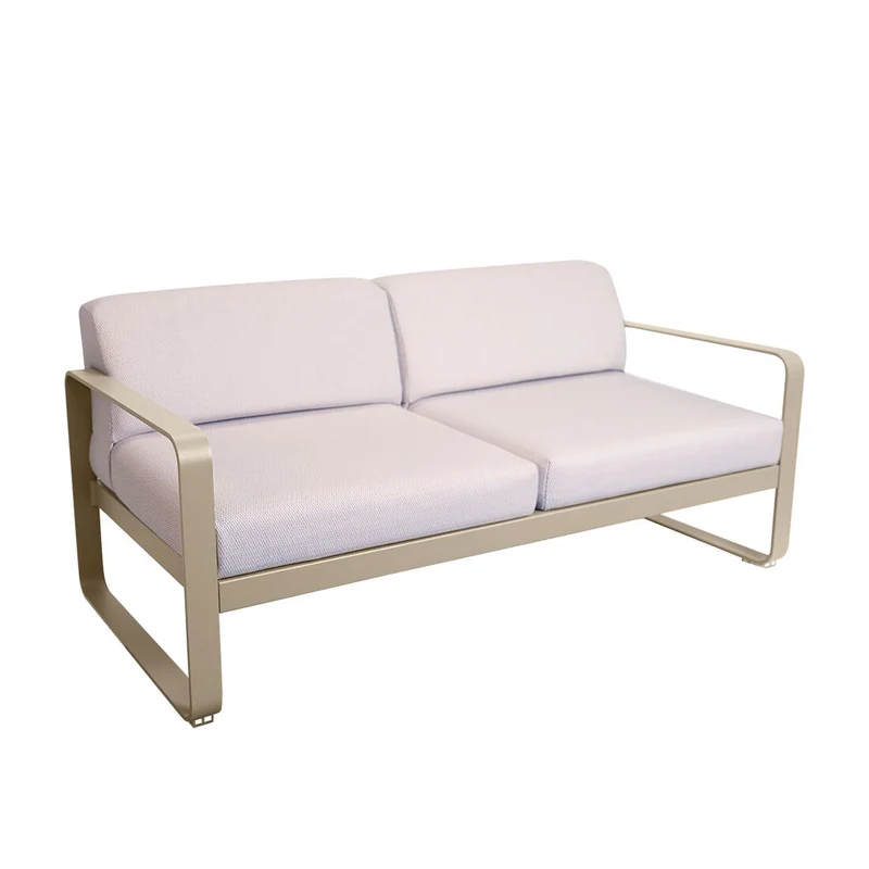 Fermob Bellevie Sofa 2-Seater with Premium Cushions
