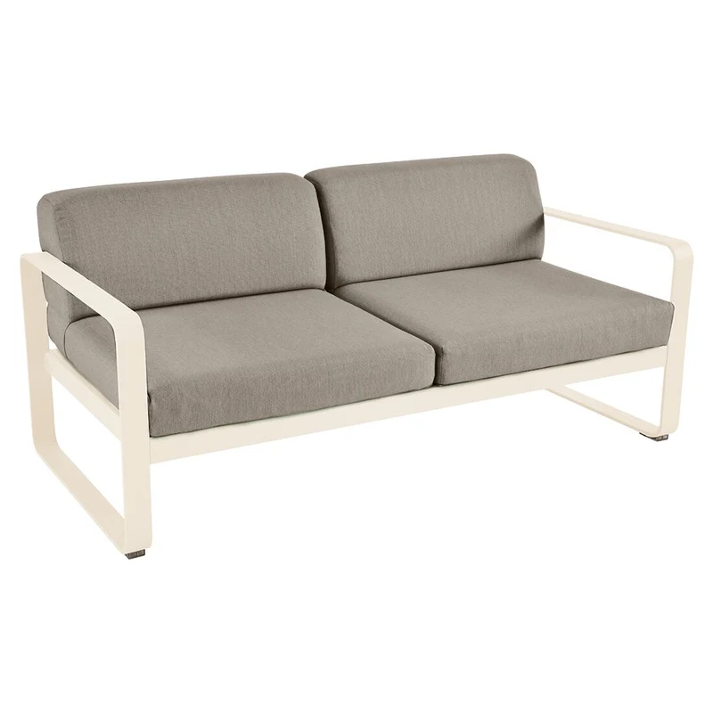 Fermob Bellevie Sofa 2-Seater with Premium Cushions