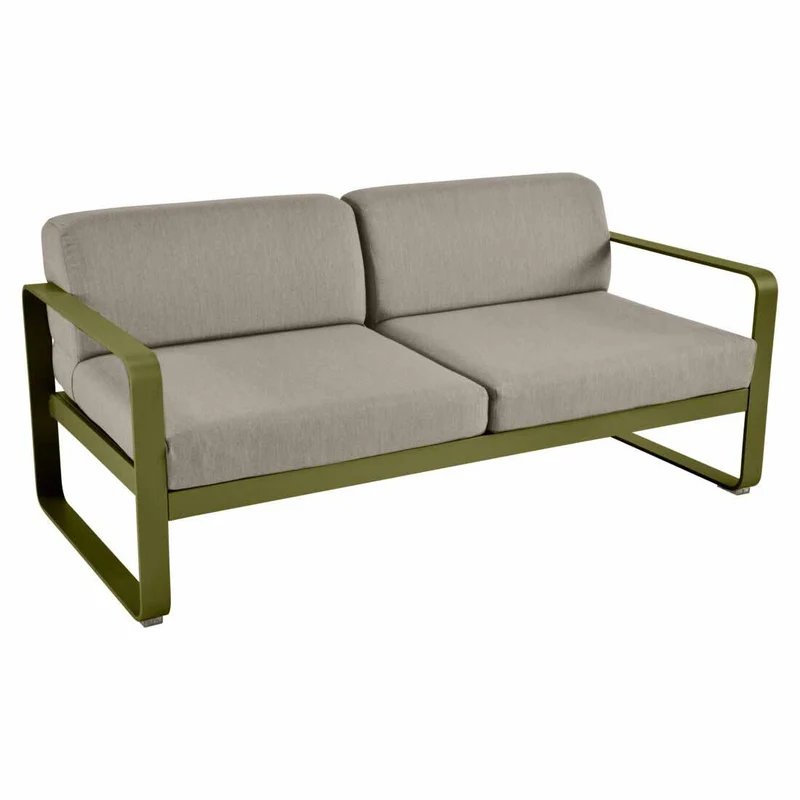 Fermob Bellevie Sofa 2-Seater with Premium Cushions