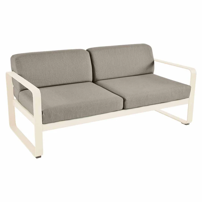 Fermob Bellevie Sofa 2-Seater with Premium Cushions