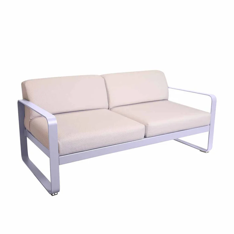 Fermob Bellevie Sofa 2-Seater with Premium Cushions