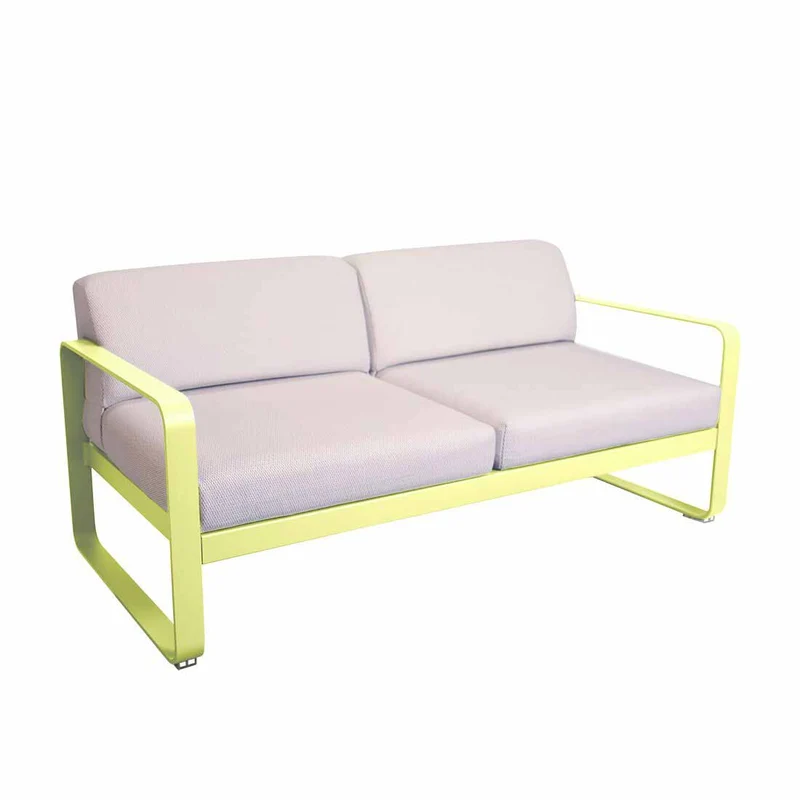 Fermob Bellevie Sofa 2-Seater with Premium Cushions