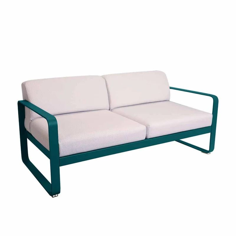 Fermob Bellevie Sofa 2-Seater with Premium Cushions