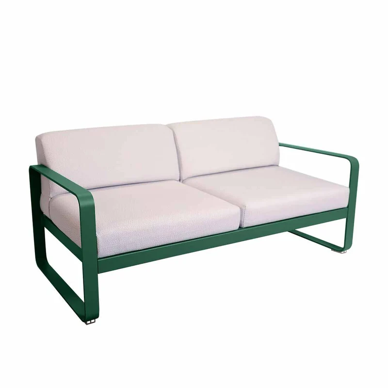 Fermob Bellevie Sofa 2-Seater with Premium Cushions