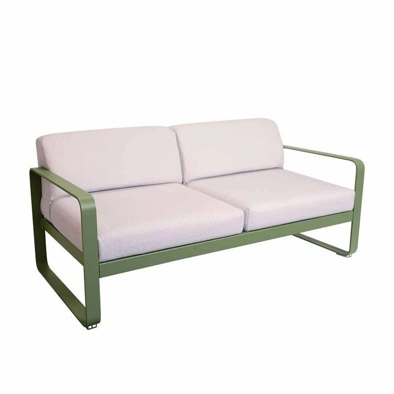 Fermob Bellevie Sofa 2-Seater with Premium Cushions