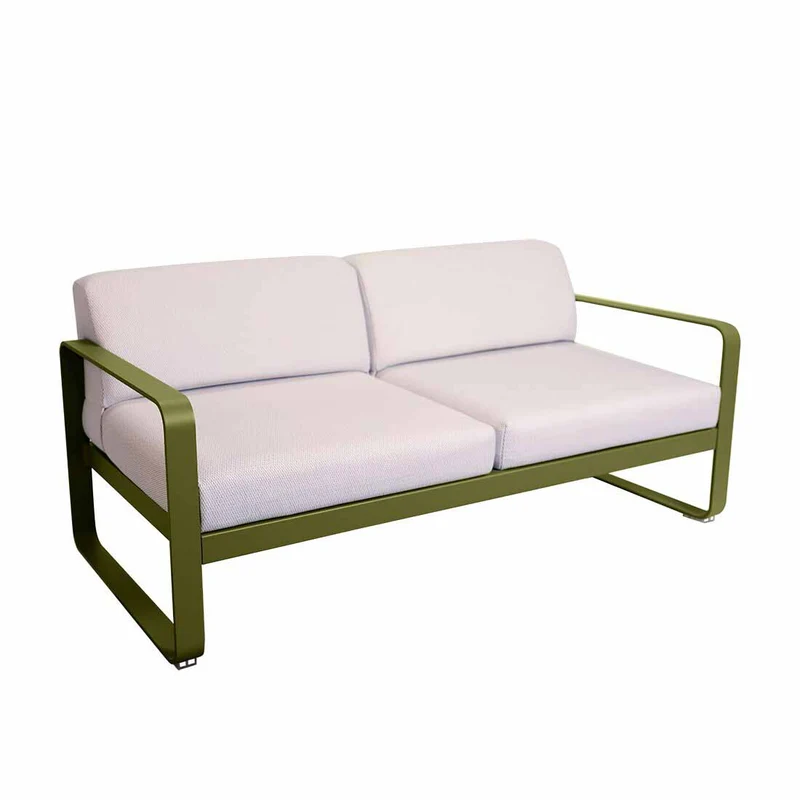 Fermob Bellevie Sofa 2-Seater with Premium Cushions
