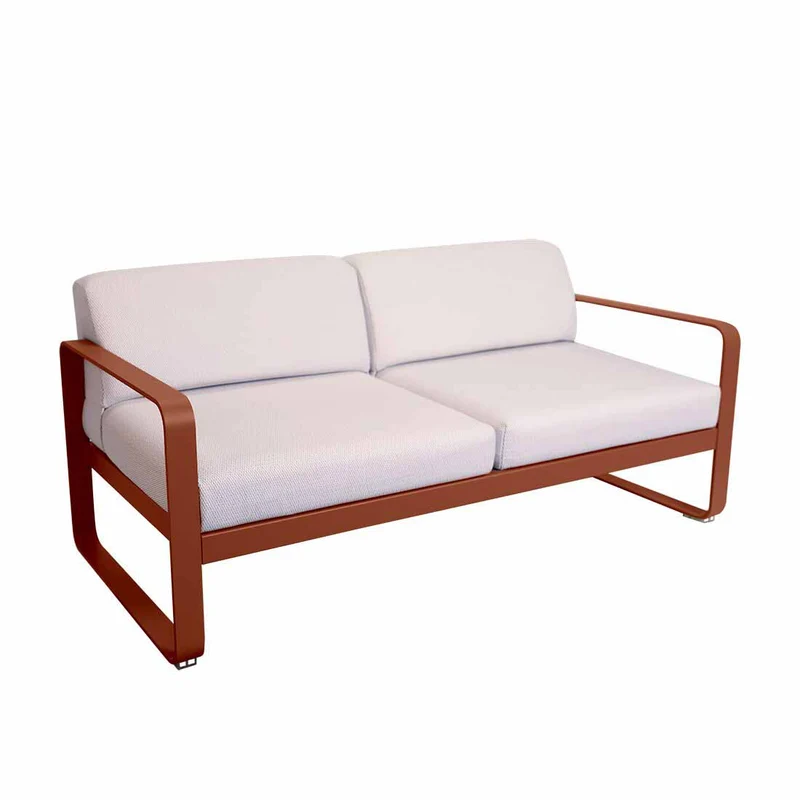 Fermob Bellevie Sofa 2-Seater with Premium Cushions