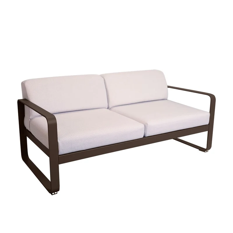 Fermob Bellevie Sofa 2-Seater with Premium Cushions