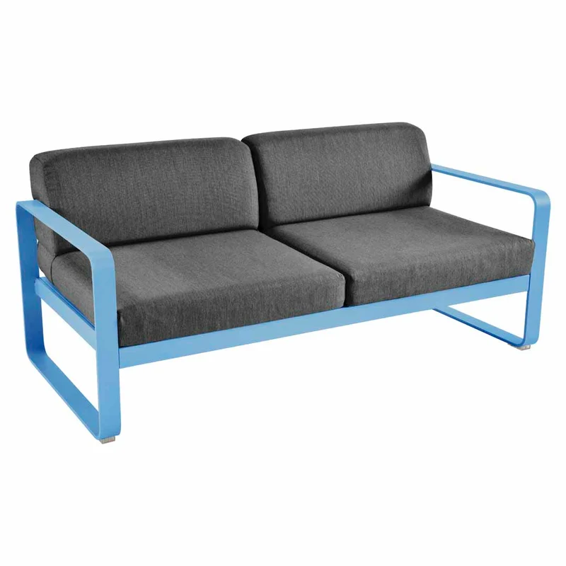 Fermob Bellevie Sofa 2-Seater with Premium Cushions
