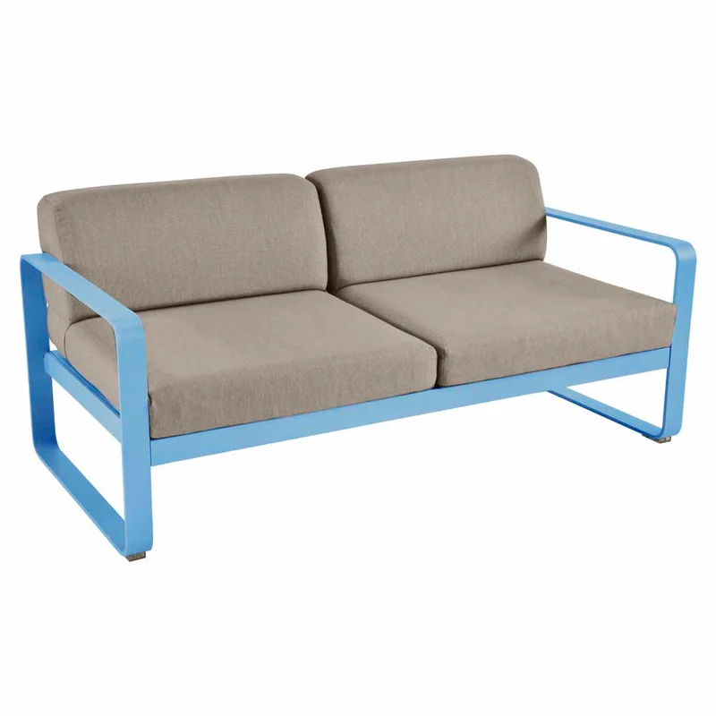 Fermob Bellevie Sofa 2-Seater with Premium Cushions