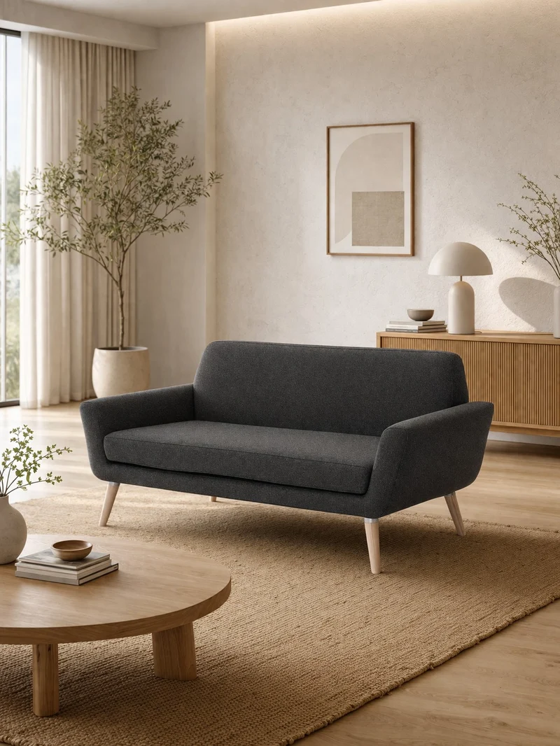 Canapé scandinave Scope by Robert ZOLLER - 2 places