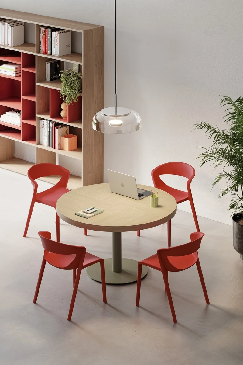 Lot de 2 chaises monobloc empilables Kicca Polypropylène