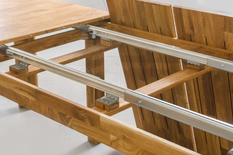 Table à manger extensible en chêne massif XL - NordicStory