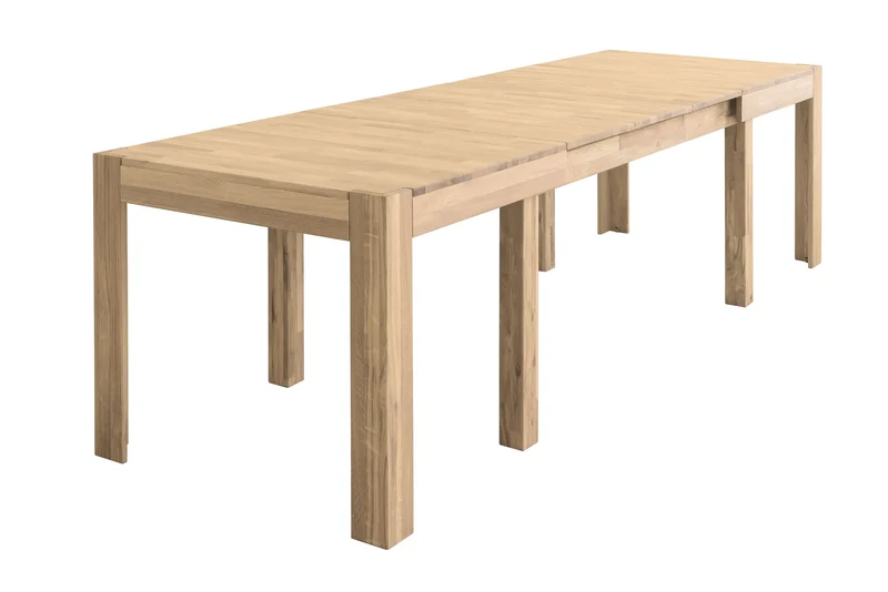 Table à manger extensible en chêne massif XL - NordicStory