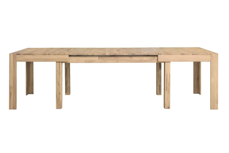 Table à manger extensible en chêne massif XL - NordicStory