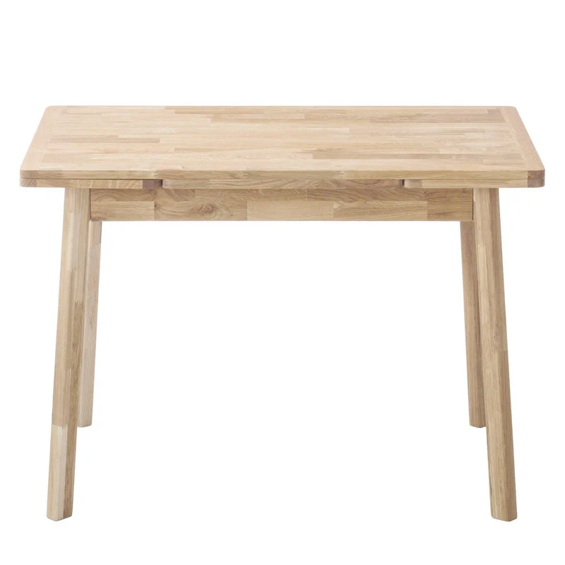 Table à manger extensible en chêne massif Mini 1 - NordicStory
