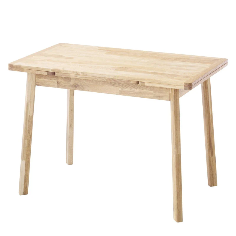 Table à manger extensible en chêne massif Mini 1 - NordicStory