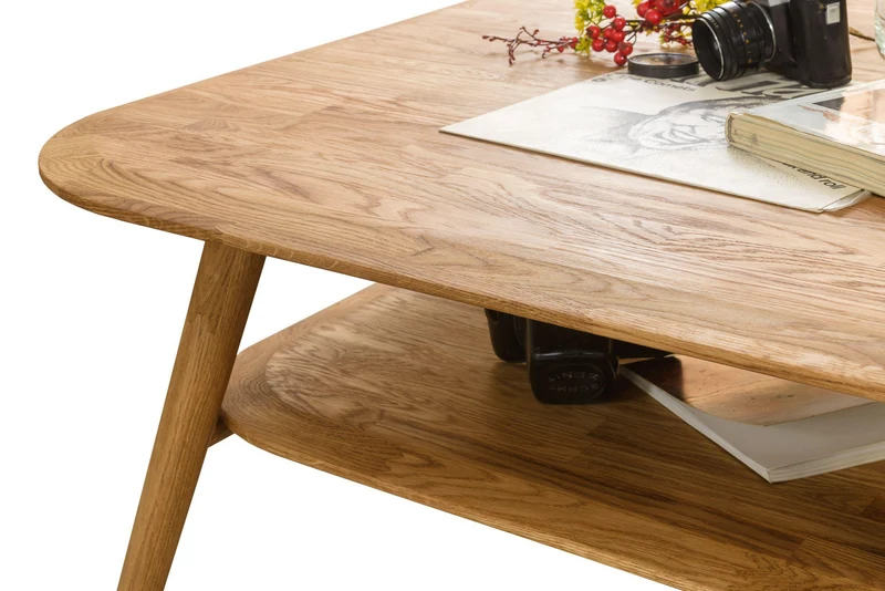 Table basse en chêne massif Escandi 4 - NordicStory