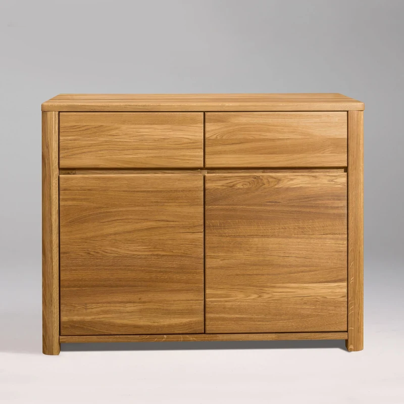 Buffet commode en bois massif de chêne Elsa 2 - NordicStory