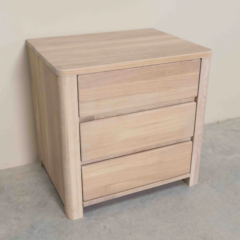 Table de chevet ou caisson en bois massif de chêne Elsa 30 - NordicStory