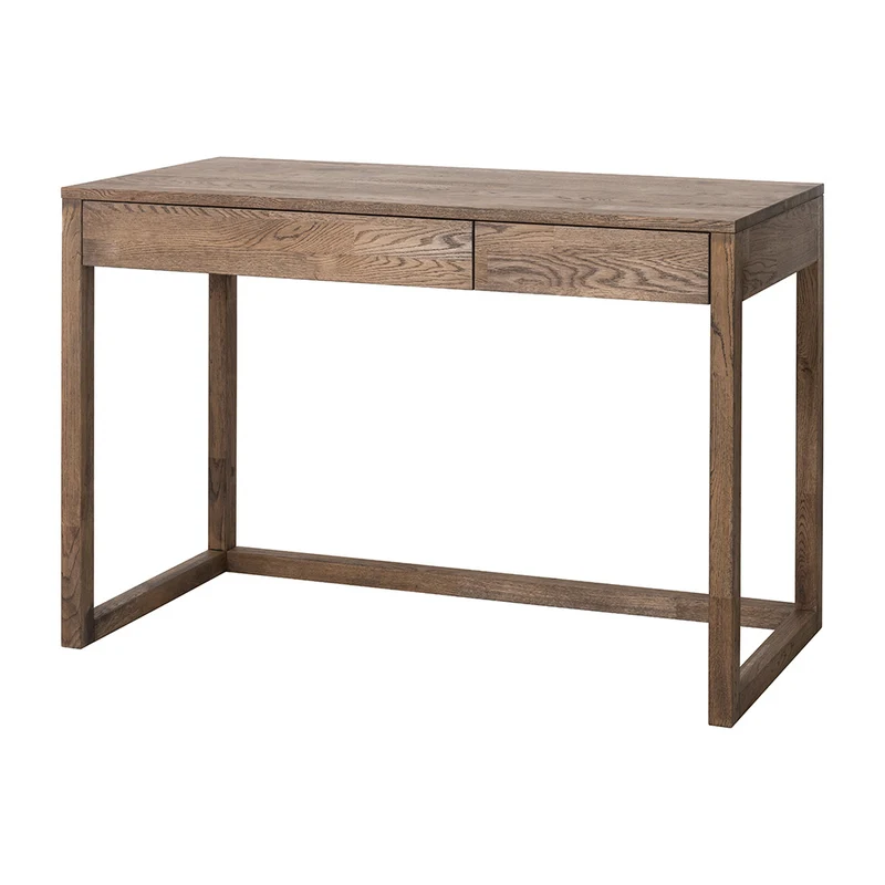 Bureau console en bois massif de chêne Danemark - NordicStory