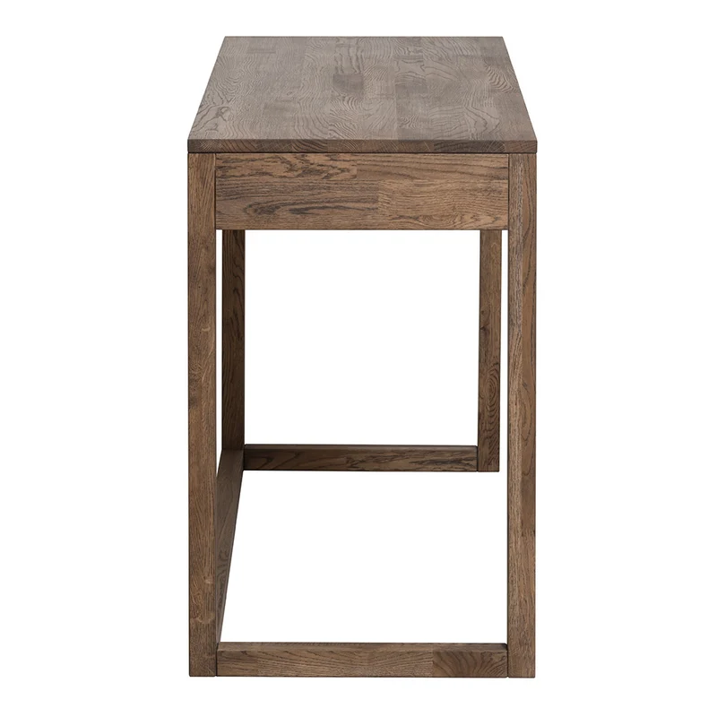 Bureau console en bois massif de chêne Danemark - NordicStory