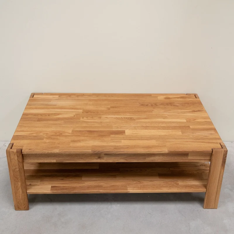 Table basse en bois massif de chêne Mauritz 4 - NordicStory