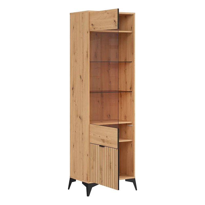 Vitrine 2 portes Mao Bois