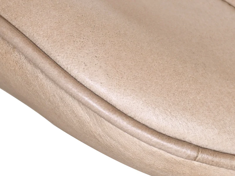 Chaise Gloria cuir moka