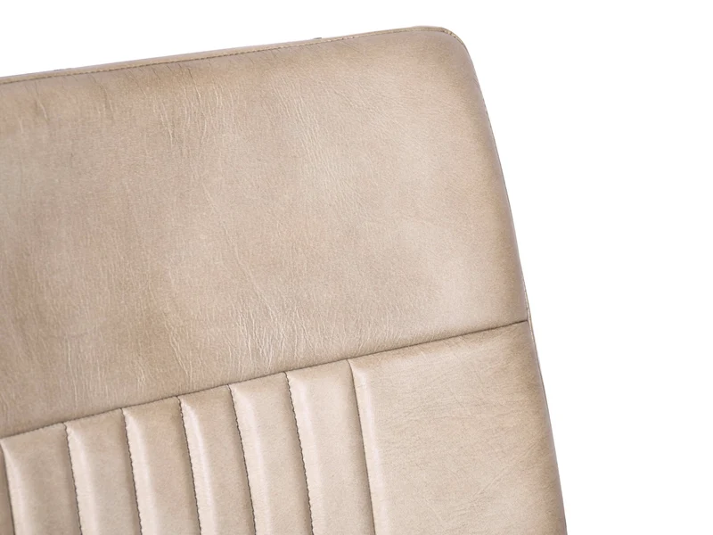Chaise Newton cuir moka