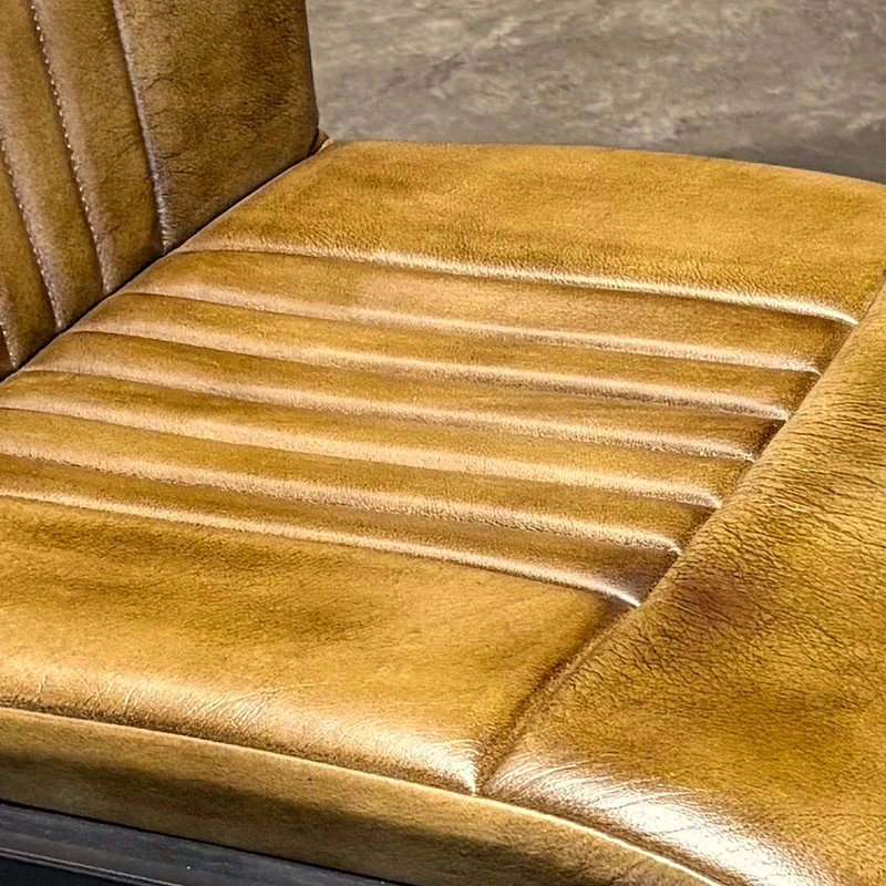 Chaise cuir cigare NEWTON