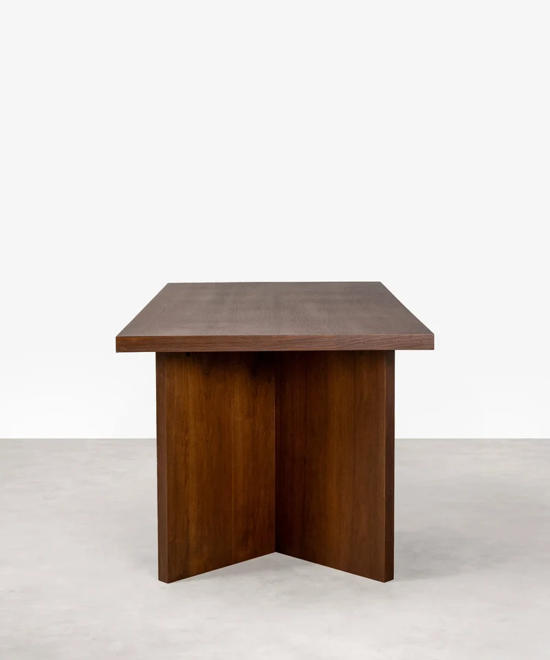 Mesa de Comedor Rectangular en Madera Gaia (180x90 cm)