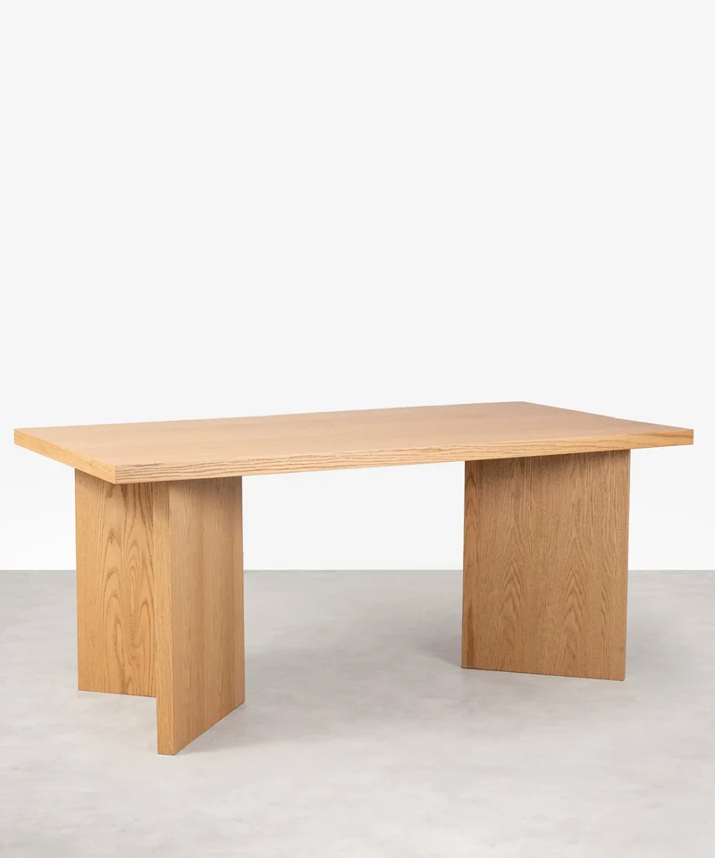 Mesa de Comedor Rectangular en Madera Gaia (180x90 cm)