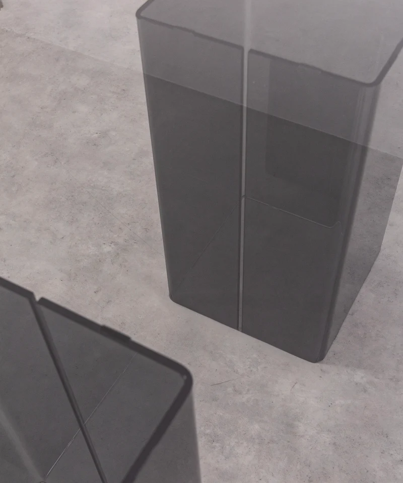 Mesa de Comedor Rectangular de Cristal Templado Eleonora (180 cm x 90 cm)