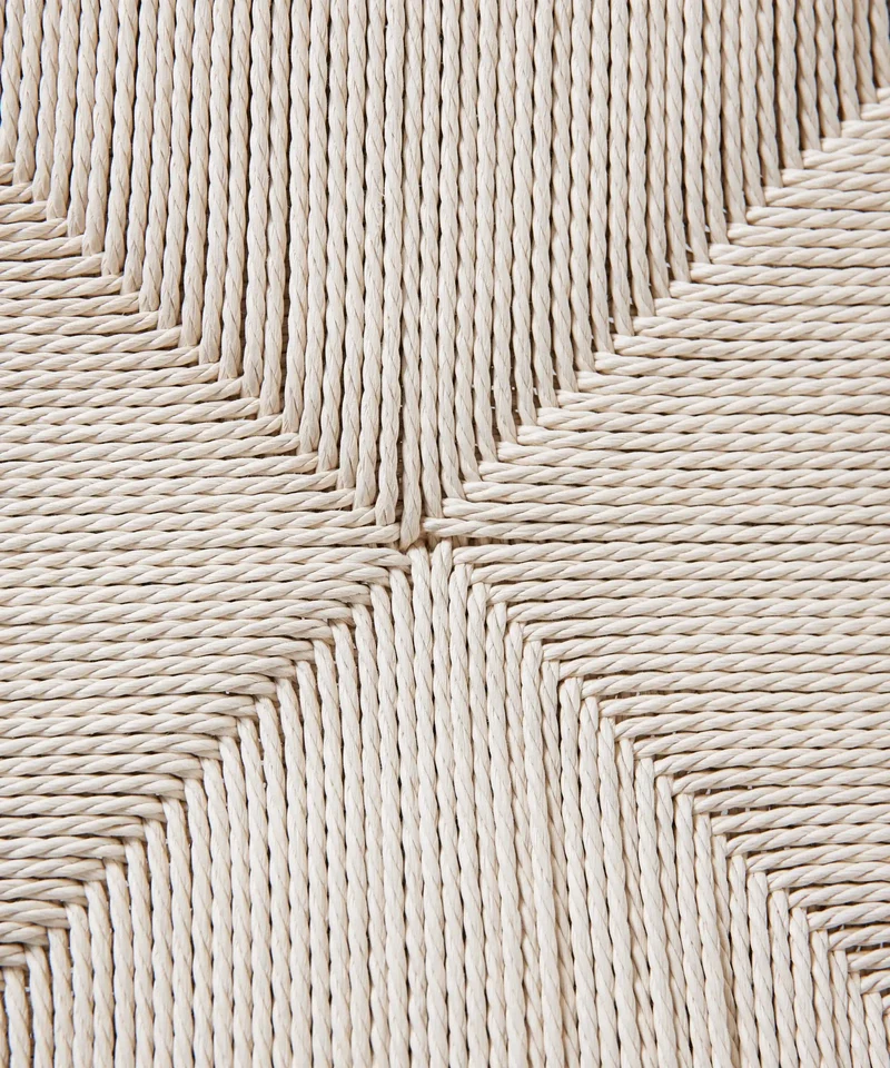 Silla de Comedor en Madera y Cuerda Trenzada Hela