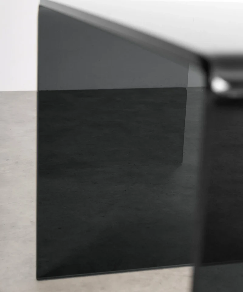 Mesa de Cristal Templado Jolene (63x50 cm)